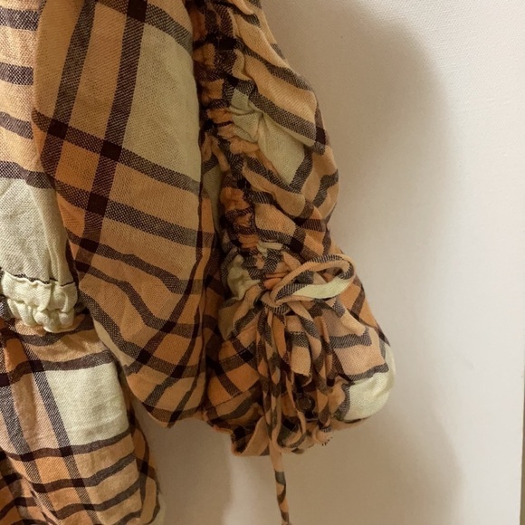 We The Free Peach Tree Combo Plaid Top - Picture 9 of 13